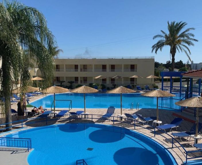 Ērta atpūta 300 m no pludmales 3* ROMANZA MARE Rodas salā, Grieķijā!